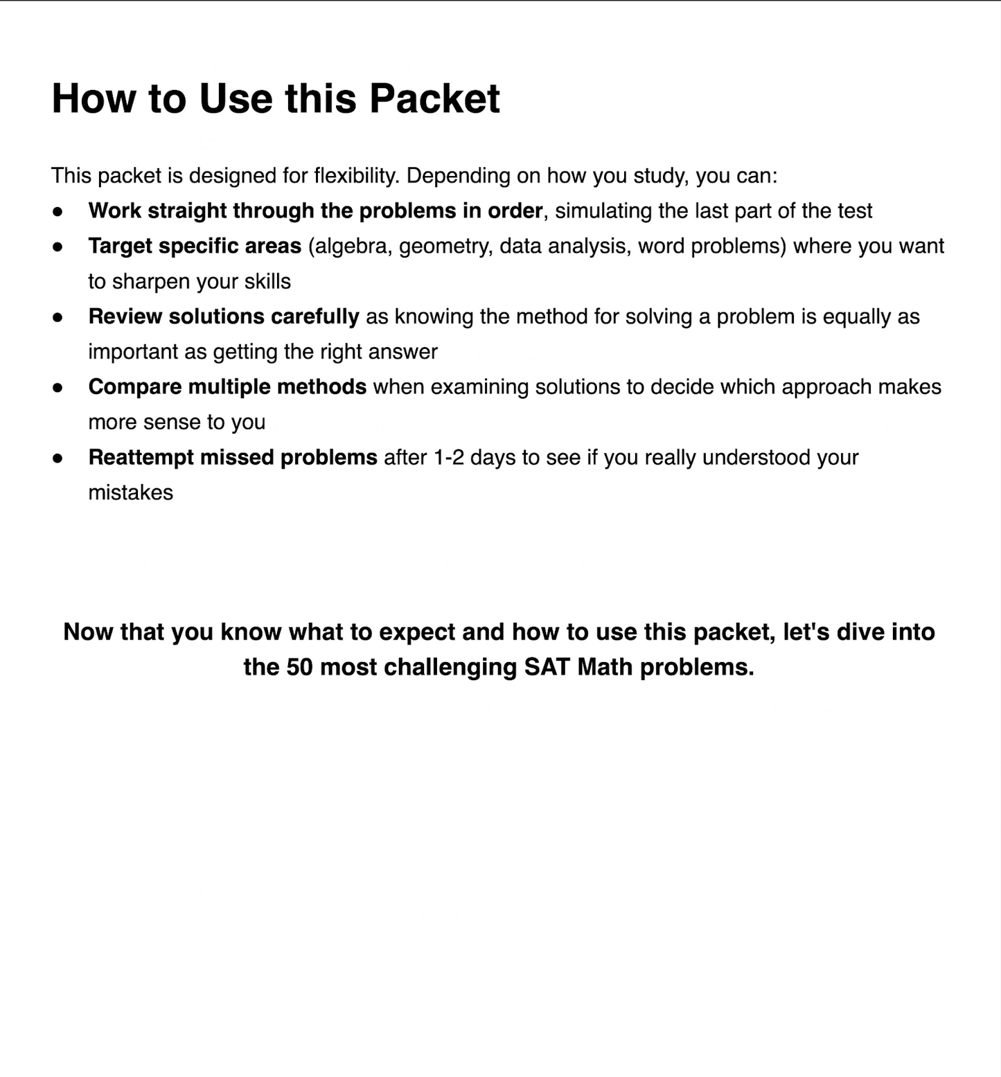 The 50 Hardest Digital SAT Math Questions - Master the Score-Breaking Problems